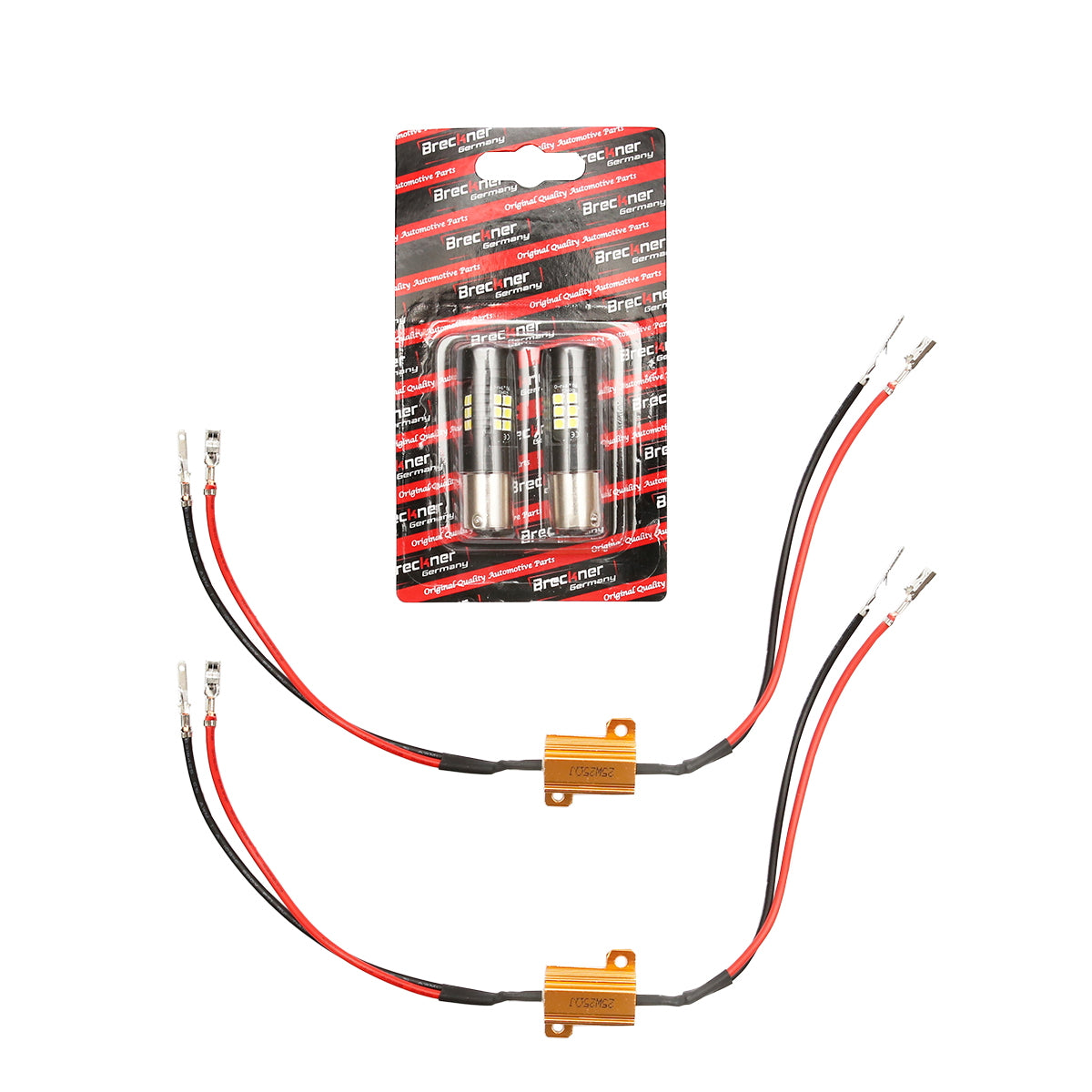 Set of 2 LED SMD T10 Bulbs Breckner Germany